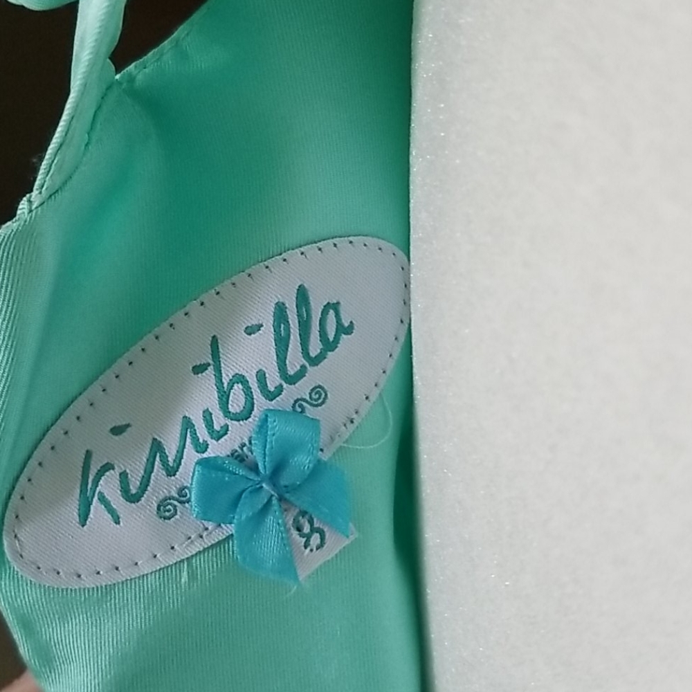 EUC Kirribilla Tinsley Dress in Mint Color Size 8 - Picture 3 of 10